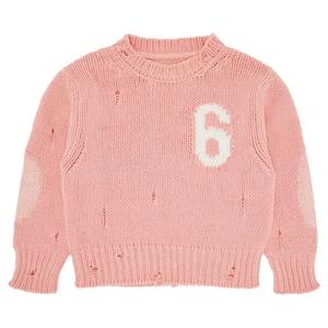 Свитера MM6 Maison Margiela Kids Sweatshirt 'Peach Pink'