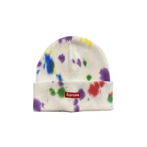 Beanies Supreme Splatter Dyed Beanie 'Белый'
