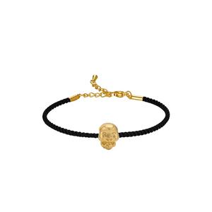 [СПЕЦИАЛЬНОЕ ПРЕДЛОЖЕНИЕ] LITZ 999 (24K) Золотой зодиакальный змей с браслетом из веревки EPC1154-B-B (0,25 г+/-)