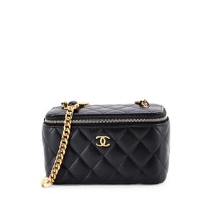 Маленький клатч Classic Vanity Case with Chain Quilted Lambskin