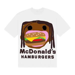 Футболки Cactus Jack by Travis Scott x Cactus Plant Flea Market Burger Mouth T-Shirt 'White'