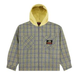 Овершерты Pleasures Wolf Hooded Overshirt 'Grey'