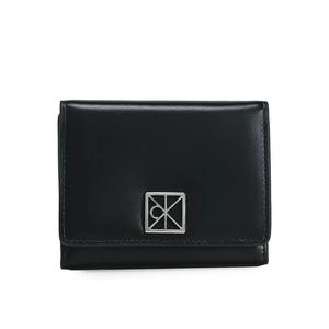 Средний трехслойный кошелек с эмблемой - Calvin Klein Accessories