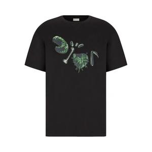 Футболки Dior x Cactus Jack Oversized T-Shirt 'Черный'