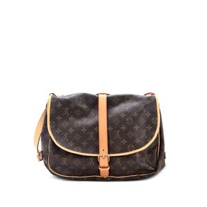 Сумка через плечо Saumur Handbag Monogram Canvas 35