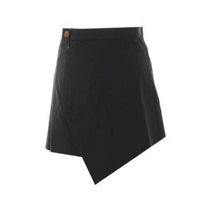 Мини-юбка с асимметричным подолом