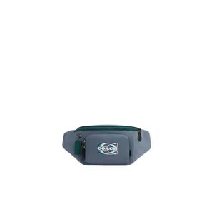 Coach Track Belt Bag Colorblock с тиснением Coach, цвет Light Mist Multi, модель CM274