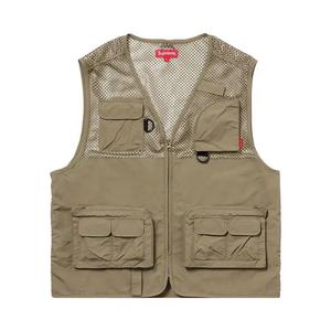 Жилеты Supreme Mesh Cargo Vest 'Light Olive'
