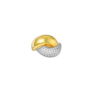 TOMEI кольцо коллекции Diamond Cut, желтое золото 916/22K