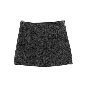 Мини юбка из ткани букле