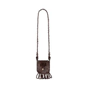 Сумки через плечо Lemaire Grigri Necklace Bag 'Тёмно-коричневый'