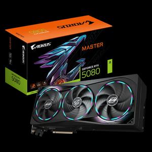 GIGABYTE AORUS MASTER GeForce RTX 5080 16G OC видеокарта