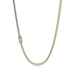 Золотое колье Love Knot