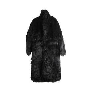 Пальто Thug Club Tc Crow Fur Coat 'Черный'