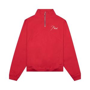 Полузастежки Rhude Quarter Zip 'Вишнево-красный'