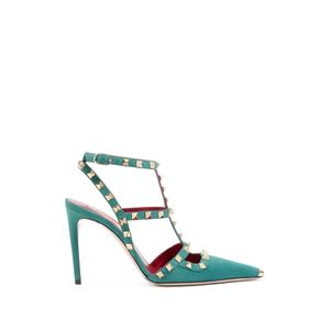 Замшевые туфли Rockstud 100