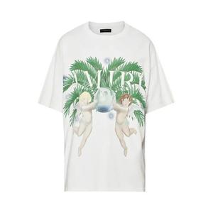 Футболки с коротким рукавом Amiri Airbrush Cherub Tee 'White'