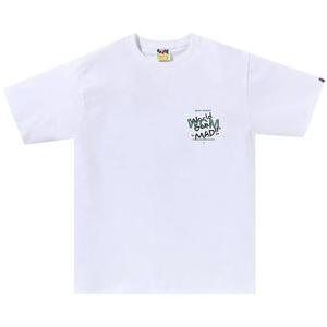 Футболки BAPE Woodland Camo WGM Ape Head Tee 'Белый'