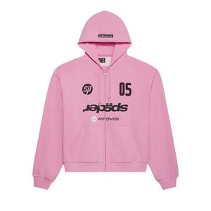 Zip Ups Sp5der Global Web Zip Hoodie 'Розовый'
