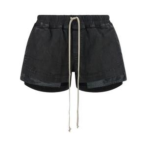 Шорты Rick Owens DRKSHDW Fog Боксеры 'Черный воск'