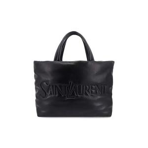 Сумки-тоут Saint Laurent Puffer Tote Bag 'Черный'