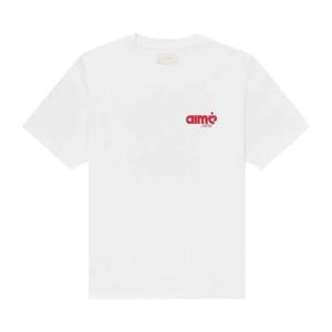 Футболки с коротким рукавом Aimé Leon Dore Aimé Sound Tee 'Ярко-белый'