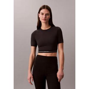Укороченная быстросохнущая футболка для тренировок - Calvin Klein Sport