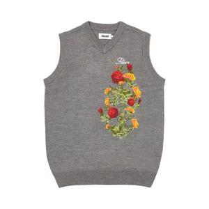 Жилеты Palace Rose Knit Vest 'Серый'