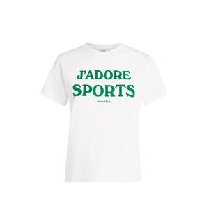 Футболка с принтом логотипа Jadore