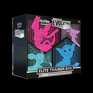 Коллекционные карты Pokémon Sword & Shield: Evolving Skates Elite Trainer Box 'Glaceon/Vaporeon/Sylveon/Espeon'