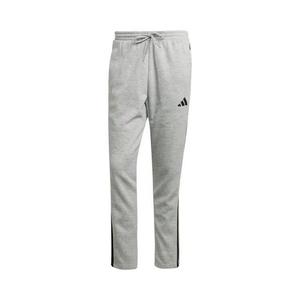 Спортивные штаны Adidas Essentials 3-Stripes Open Hem Fleece Pants 'Medium Grey Heather / Black'