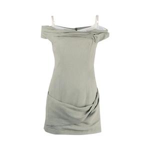 Короткие платья Jacquemus Платье La Robe Foglio «Sage Green»