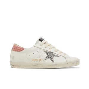 Кроссовки Golden Goose Wmns Superstar 'White Silver Pink'