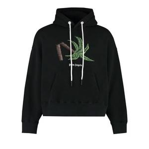 Худи Palm Angels Broken Palm Hoodie 'Black'