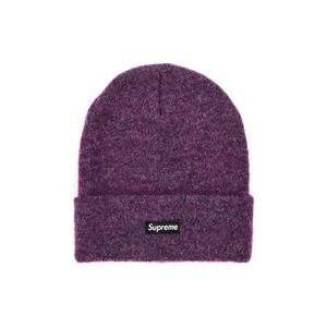 Шапки-бини Supreme Mohair Beanie «Plum»