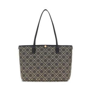 Сумка-тоут Tory Burch T Monogram Small Zip Tote «Navy»