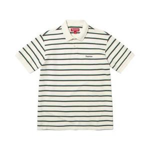 Поло Supreme Washed Stripe Polo 'White'