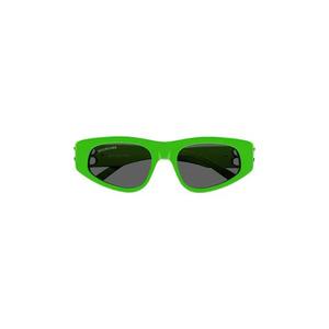 Солнцезащитные очки Balenciaga Cat Eye 'Зеленый/Серебряный/Серый'