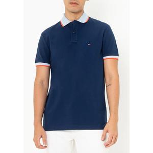 Поло с контрастным воротником и манжетами - Tommy Mainline