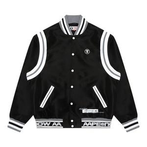 Куртки AAPE Moonface Patch Jersey Jacket 'Black'