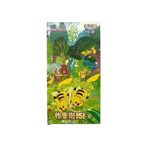 Коллекционные карточки Pokémon Scarlet & Violet: Collect 151 Gathering Jumbo Booster Box (Упрощенный китайский) - Shrink