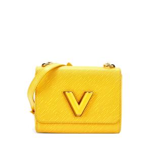Сумка через плечо Braided Chain Twist Bag Epi Leather MM