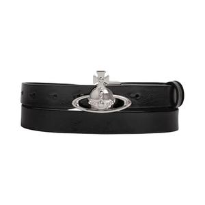 Ремни Vivienne Westwood Small Orb Buckle Belt 'Black'