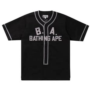 Джерси BAPE Baseball Shirt «Черный»