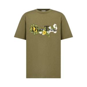Футболки Dior x Denim Tears T-Shirt «Khaki»