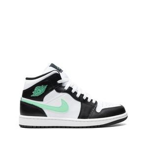 Кроссовки Air Jordan 1 Mid Green Glow
