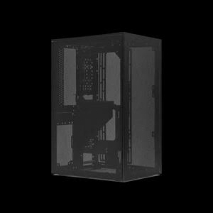 SSUPD Meshroom S V2 Full Mesh Mini-ITX корпус (с кабелем-райзером PCIe 5.0) - Черный