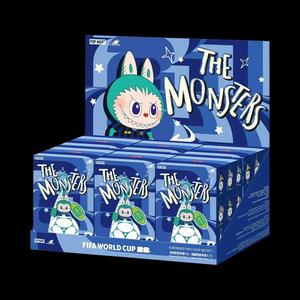 Коллекционные фигурки Pop Mart THE MONSTERS x FIFA Series Футбольная мини-сумка в форме шара Закрытый кейс (9 слепых коробок)