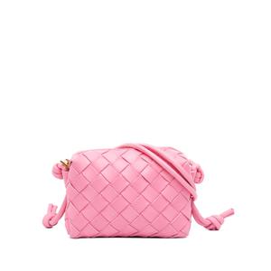 Каркасная сумка через плечо Candy Lambskin с плетением Intrecciato (2012-2026 годы)