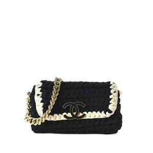 Сумка на плечо Crochet Flap среднего размера